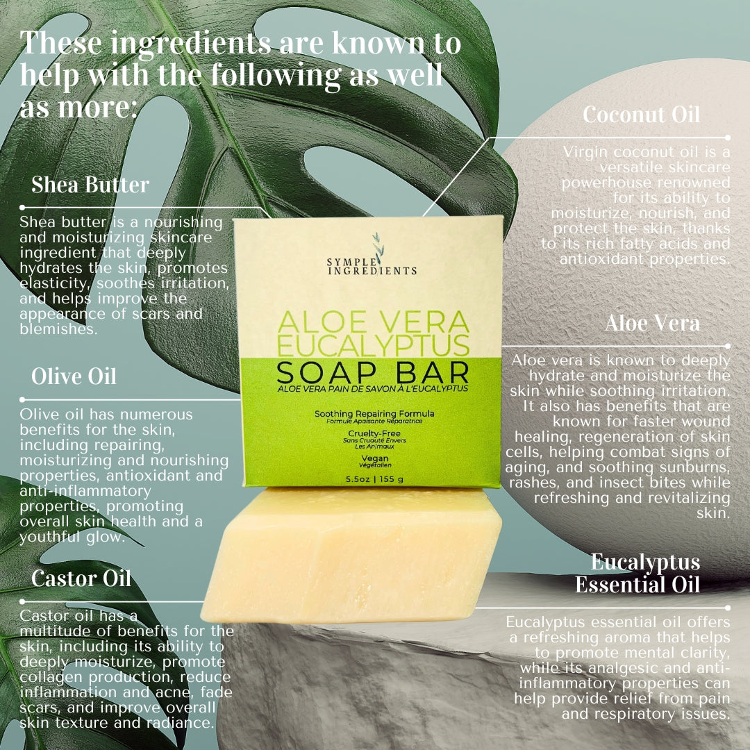 ALOE VERA EUCALYPTUS SOAP BAR