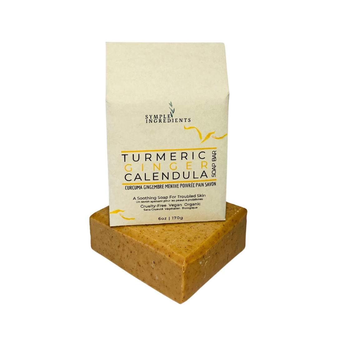 TURMERIC GINGER CALENDULA SOAP BAR