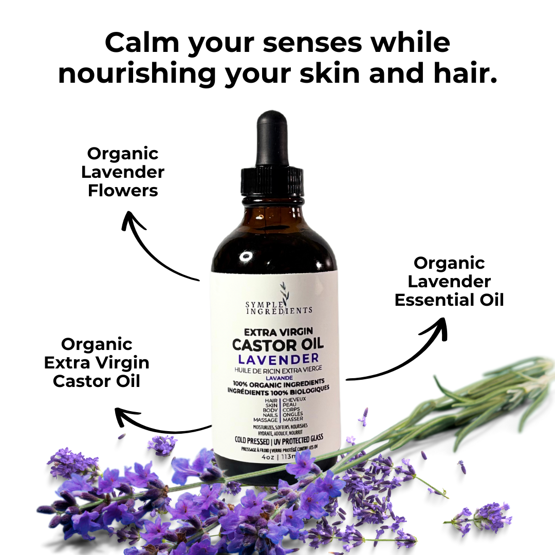 LAVENDER EXTRA VIRGIN CASTOR OIL