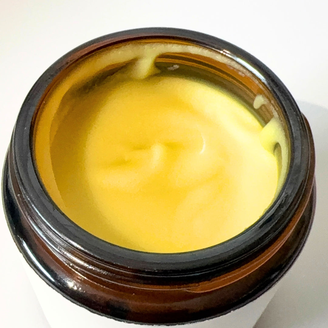 Best healing lotion for damaged skin. Turmeric Ginger & Calendula Lotion.