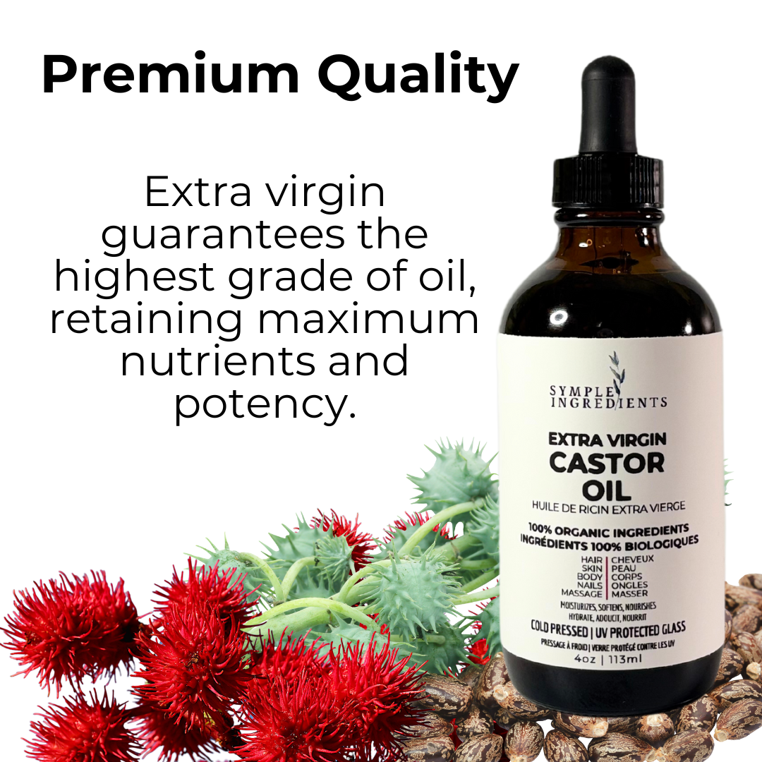 PEPPERMINT EXTRA VIRGIN CASTOR OIL