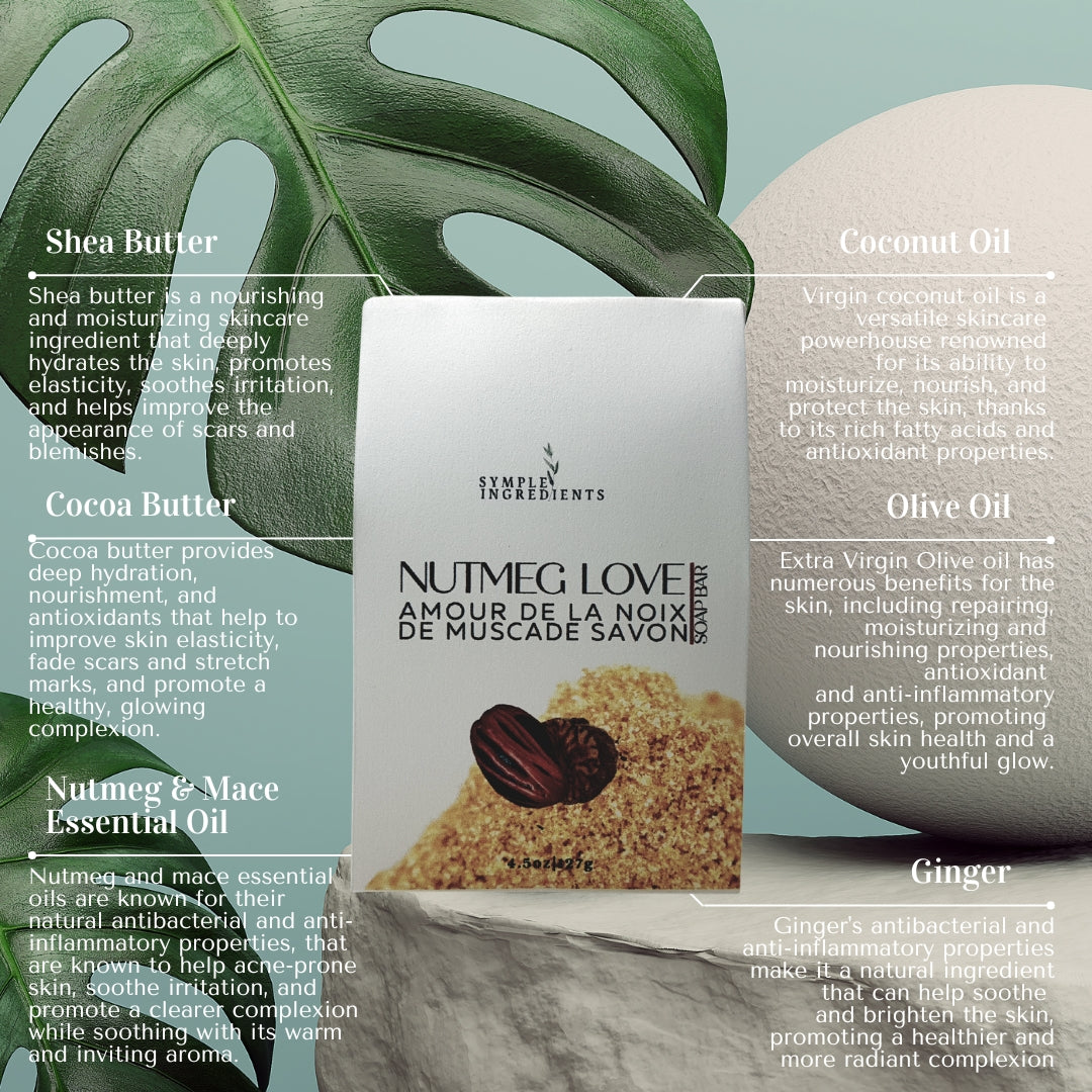 NUTMEG LOVE SOAP BAR