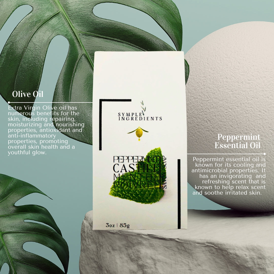 CASTILE PEPPERMINT SOAP BAR