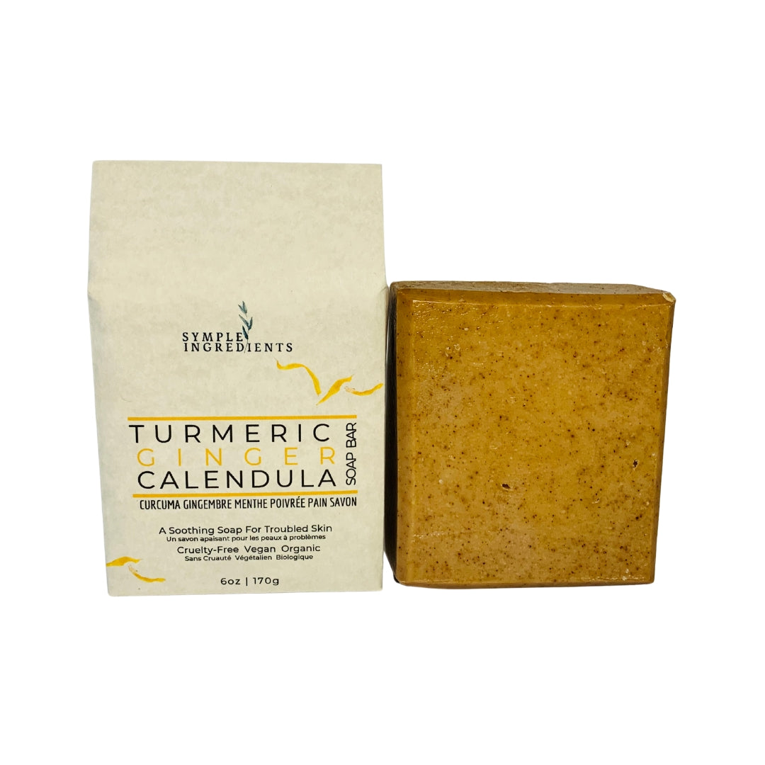 TURMERIC GINGER CALENDULA SOAP BAR