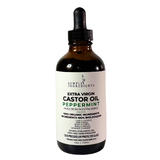 PEPPERMINT EXTRA VIRGIN CASTOR OIL