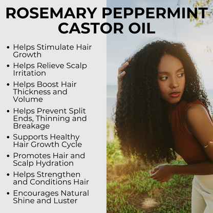 ROSEMARY PEPPERMINT EXTRA VIRGIN CASTOR OIL