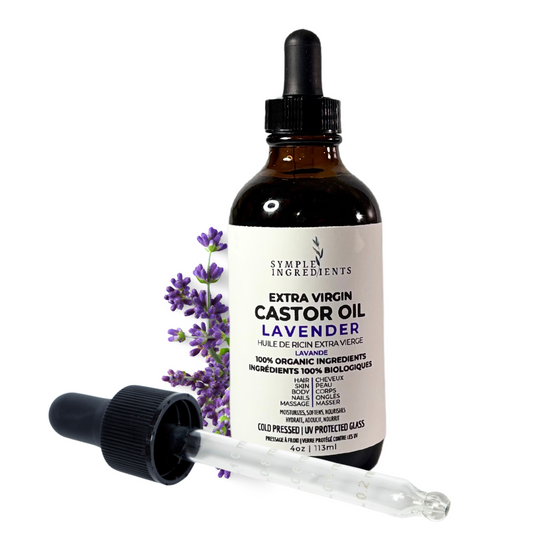 LAVENDER EXTRA VIRGIN CASTOR OIL