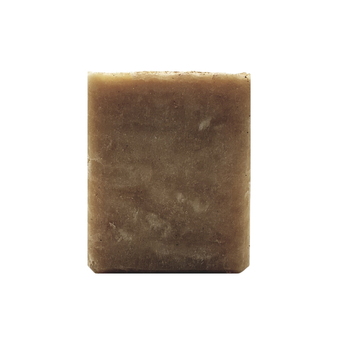 Ingredients in our handcrafted Nutmeg Soap Bar - Coconut Oil, Shea Butter, Olive Oil, and Castor Oil, Coco Butter, Ginger Powder, Nutmeg Essential Oil, Mace Essential Oil            